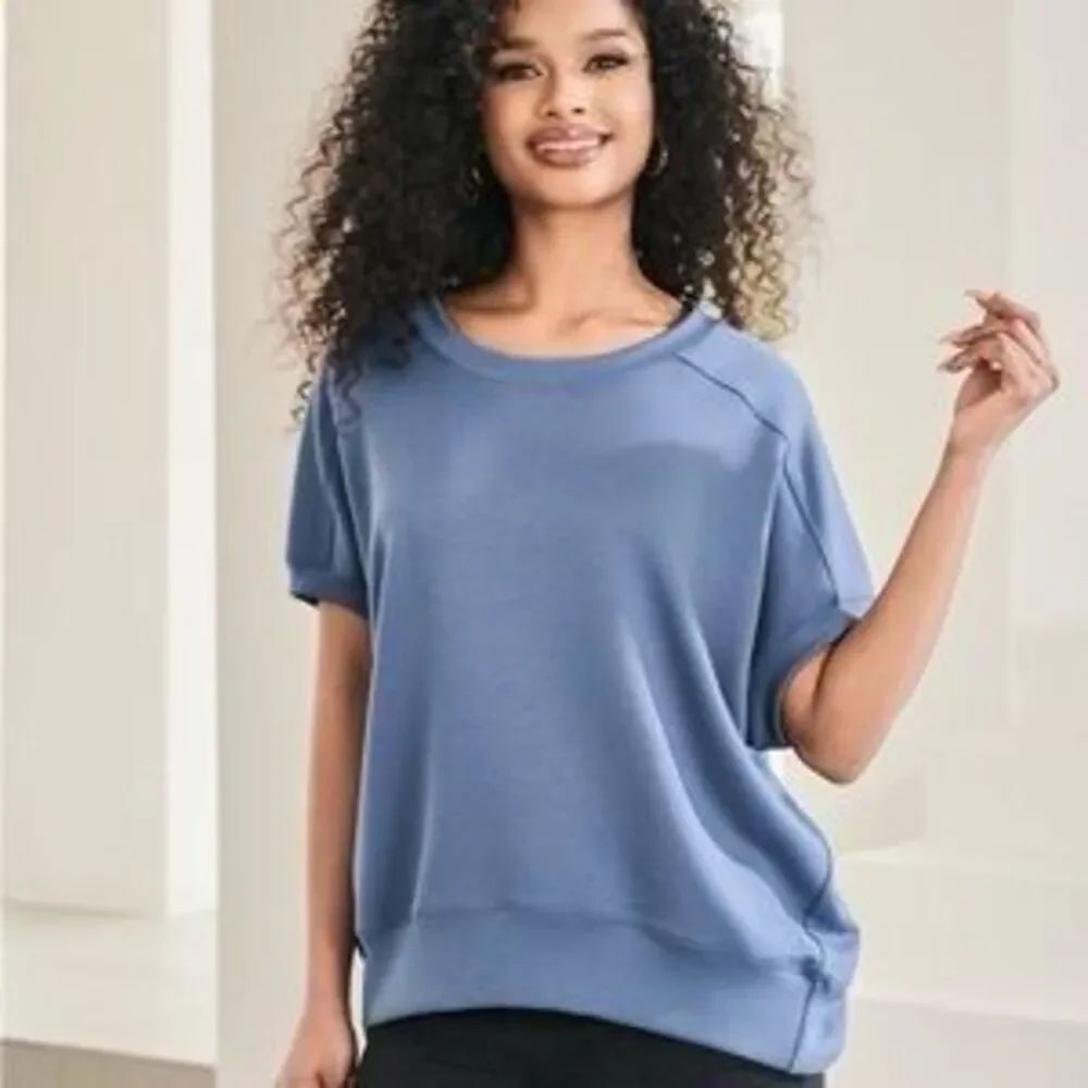 Betabrand boxyāmuscle sweatshirt large